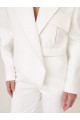 Жакет короткий white Жакет короткий white