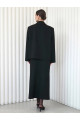 Жакет двубортный короткий black