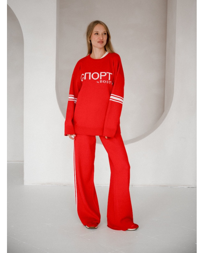 Трикотажный костюм red